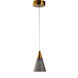 Canada LED 4.7 inch Antique Gold LED Pendant Ceiling Light